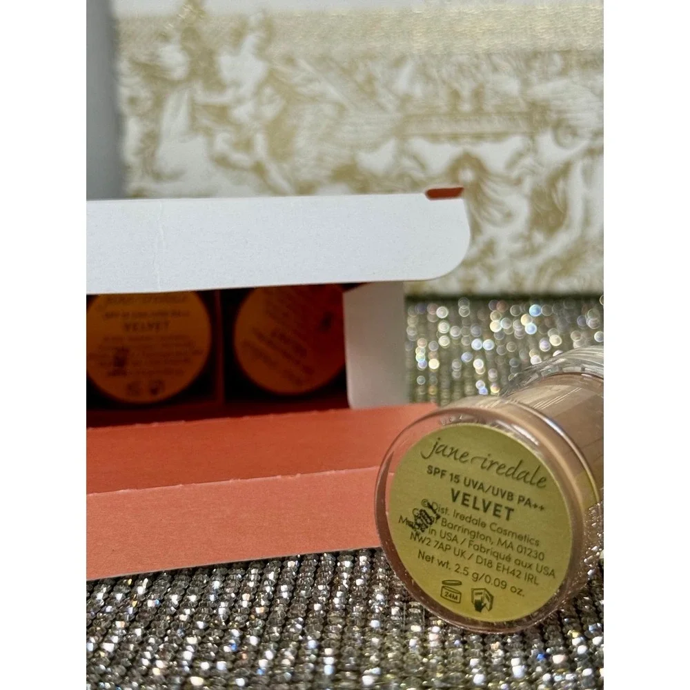 Jane Iredale Amazing Base Loose Mineral Powder Refill 3 pack VELVET New